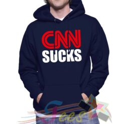 Custom CNN Suck Pullover Hoodie