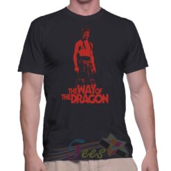 Cheap Bruce Lee The Way Of Dragon Graphic Tees On Sale