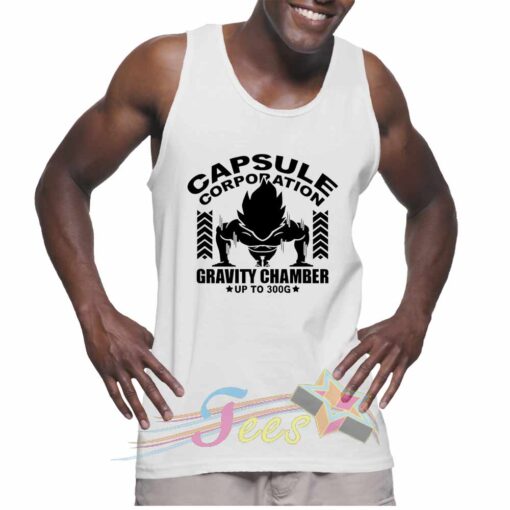 Cheap Graphic Tank Top Capsule Corporation Gym