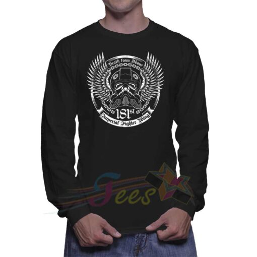 Cheap Imperial Fighter Wing logo Sweatshirt