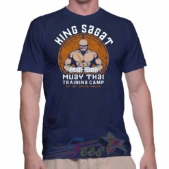Cheap King Sagat Muay Thai Camp Graphic Tees On Sale