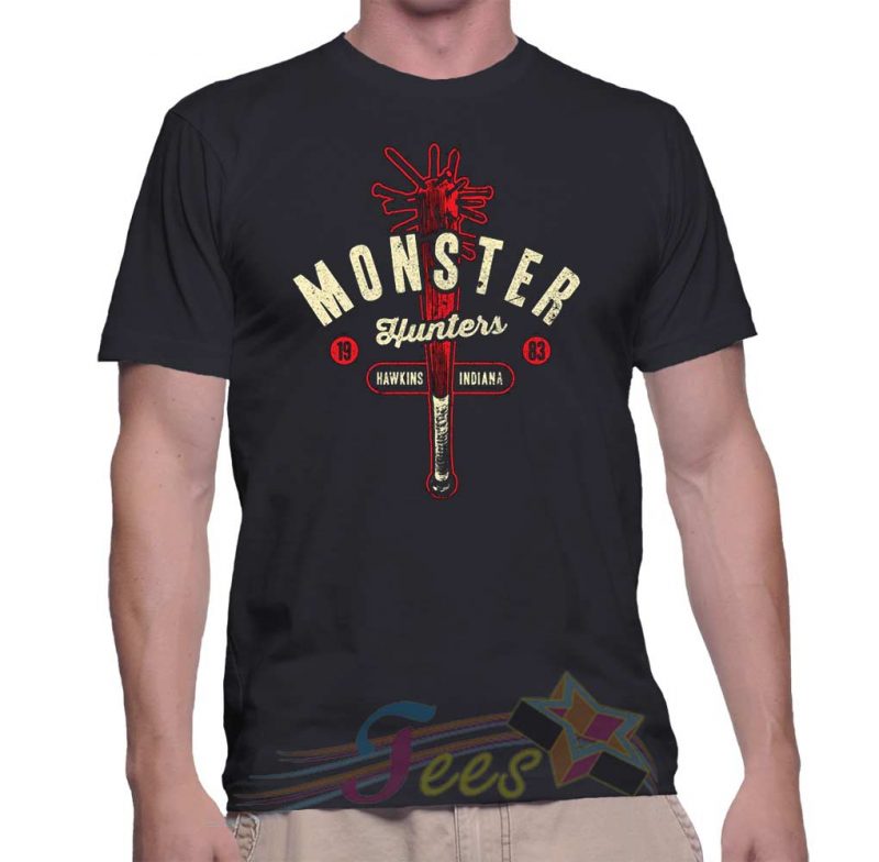 Cheap Monster Hunter Hawkins Logo Graphic Tees On Sale