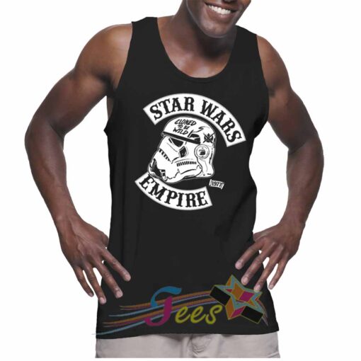 Cheap Graphic Tank Top Star Wars Cloned
