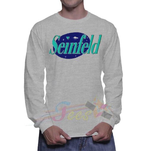 Cheap Graphic Seinfeld Logo Sweatshirt