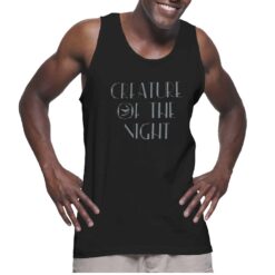 Cheap Graphic Tank Top Creature Of The Night