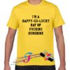 Cheap I'm A Happy Go Lucky Ray Of Fucking Sunshine Graphic Tees On Sale