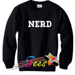 Cheap Graphic Nerd Simple Sweatshirt