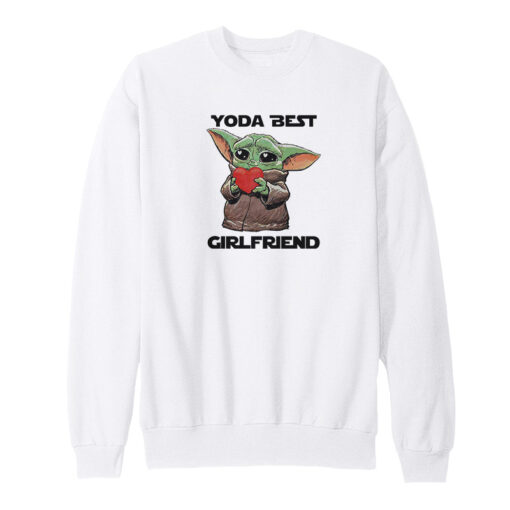 Baby Yoda Best Girlfriend Sweatshirt