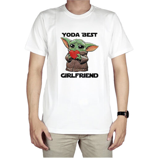 Baby Yoda Best Girlfriend T-Shirt