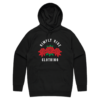 Black Rose Hoodie For Unisex