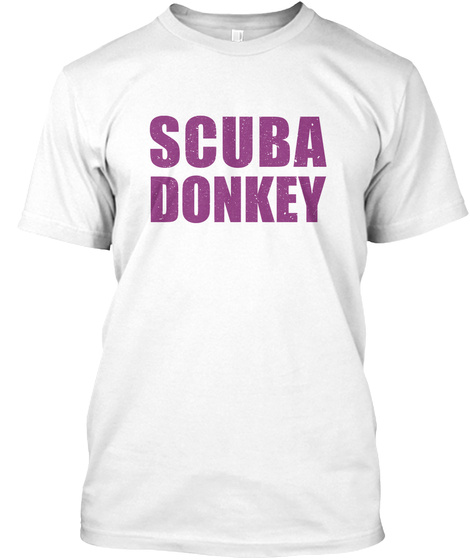 Scuba Donkey Icarly Funny Quote T-Shirt