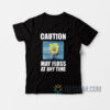 Spongebob Caution May Floss At Any Time T-Shirt