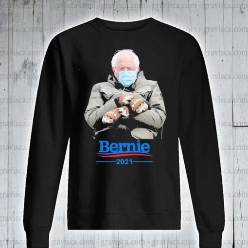 Men Long Sleeve T Shirt Bernie Sanders