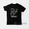 Anatomy Of A Pew Pewer Pistols T-Shirt