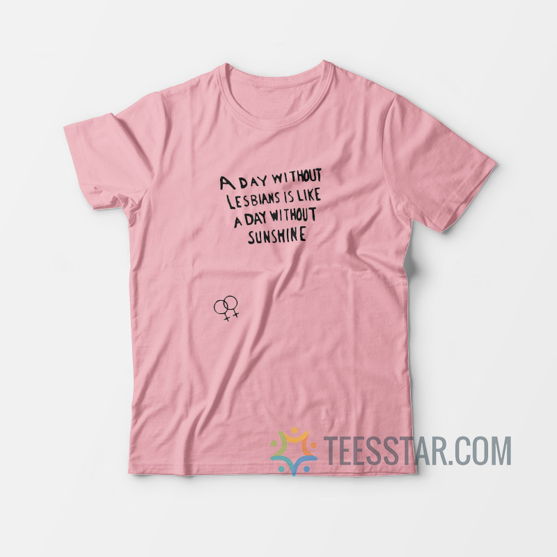 A Day Without Lesbians Unique T-Shirt