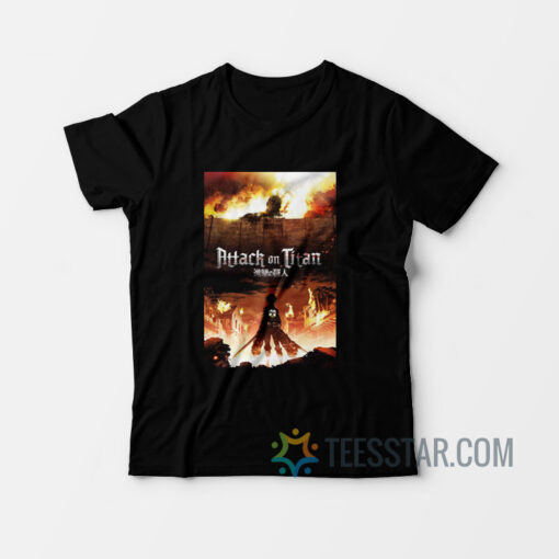 Attack On Titan Fire T-Shirt