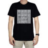 Fear Less Love More T-Shirt Optical Illusion Design