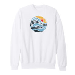Good Vibes High Tides Graphics Sweatshirt
