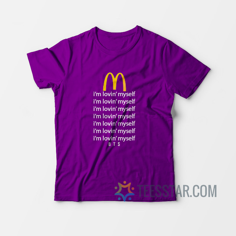 Mcdonalds X BTS I'm Lovin' My Self T-Shirt