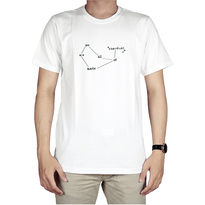 We Are All Made Of Stardust Constellation Star T-Shirt
