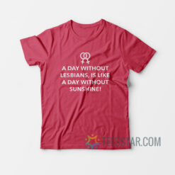 A Day Without Lesbians Is Like A Day Without Sunshine T-Shirt