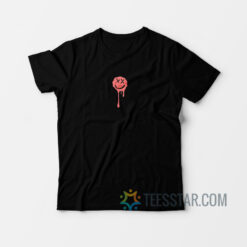 Pink Melting Smile Emoticon Louis Tomlinson Giveaway on Twitter T-Shirt