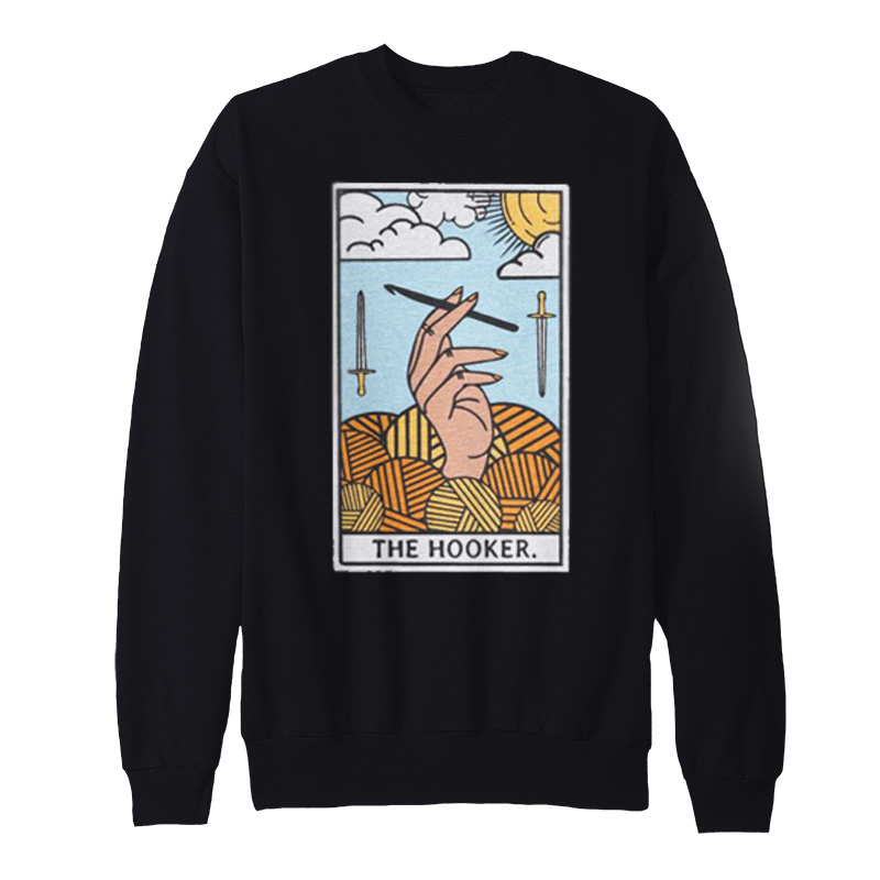 The Hooker Tarot Card Sweatshirt Hoodie