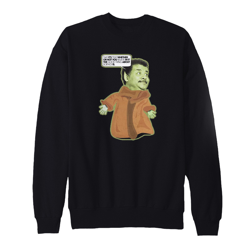 Baby Tyson Wisdom Sweatshirt Neil Tyson-Star Wars