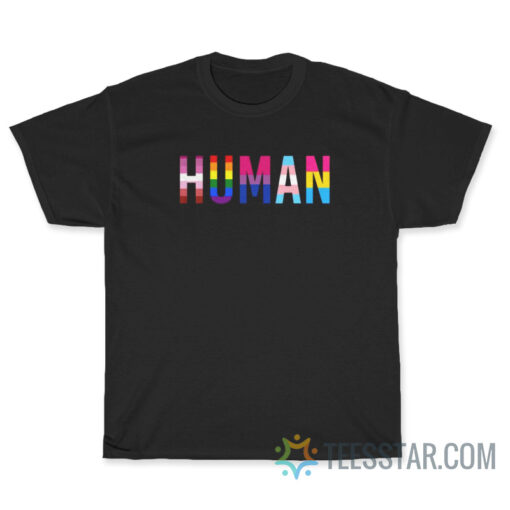 Human LGBT Flag T-Shirt