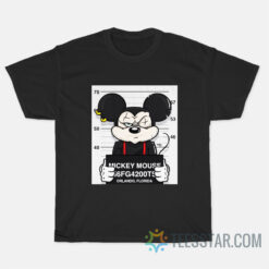 Mickey Mouse Mugshot T-Shirt