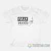 Fully Vaxxed Hand Drawn Design T-Shirt