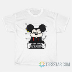 Mickey Mouse Mugshot T-Shirt