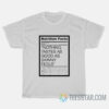 Nutrition Facts Nothing Tastes As Good As Skinny T-Shirt