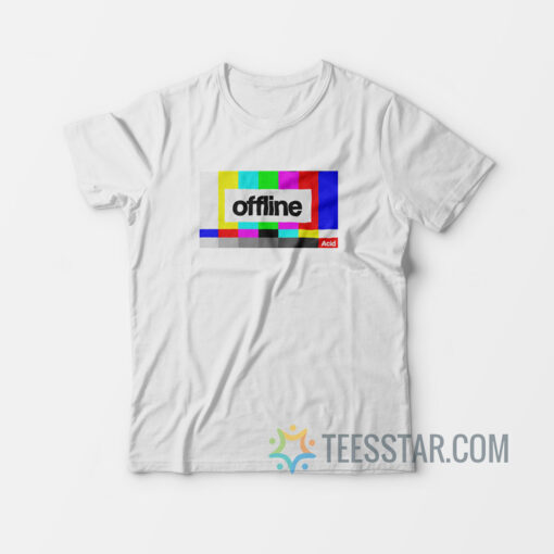 Offline Rainbow TV Error T-Shirt