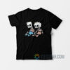 Bart Simpsons And Lisa Skeleton T-Shirt