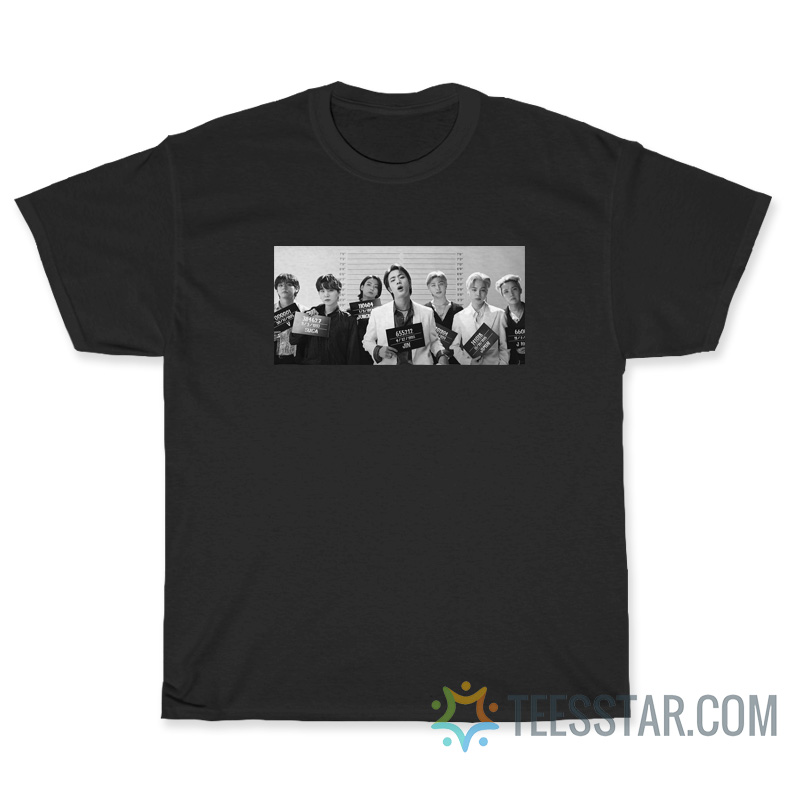 BTS Butter Mugshot T-Shirt