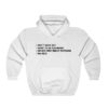 I don’t need sex I want to go swimming I never care about anything I am rich Hoodie