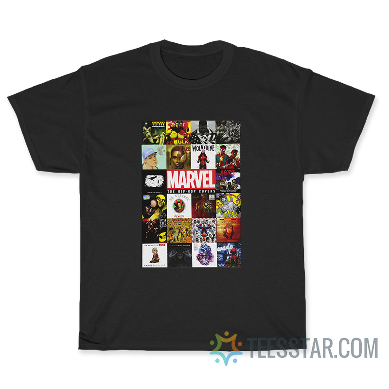 Marvel x Hip-Hop Covers T-Shirt