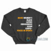 More Women's Black Latinx Sweatshirt