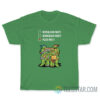 Ninja Turtles Republican Party Democratic Party Pizza Party T-Shirt