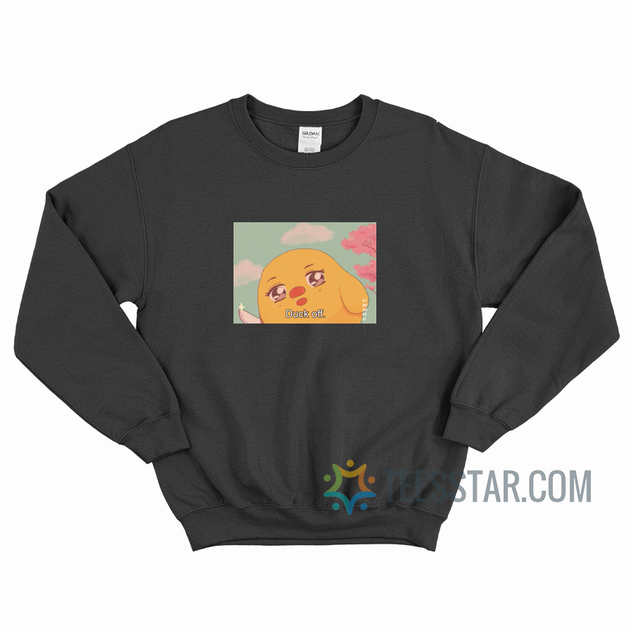 Anime Kawaii Duck Off Classic Sweatshirt