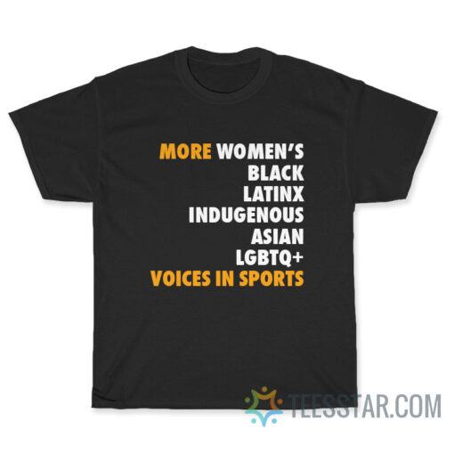 More womens black latinx indigenous asian LGBTQ T-Shirt