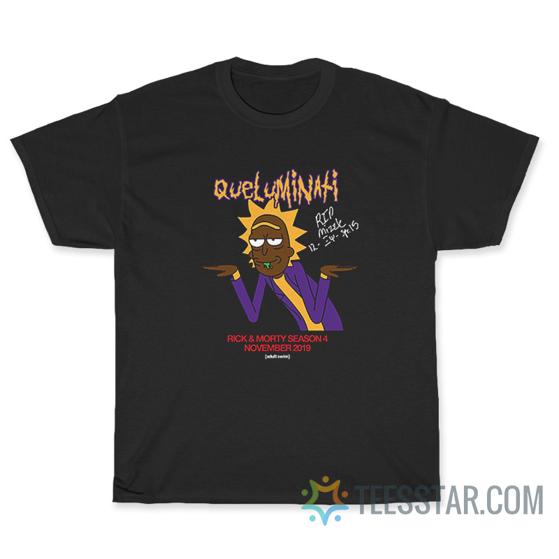 Queluminati Rick And Morty Season 4 T-Shirt