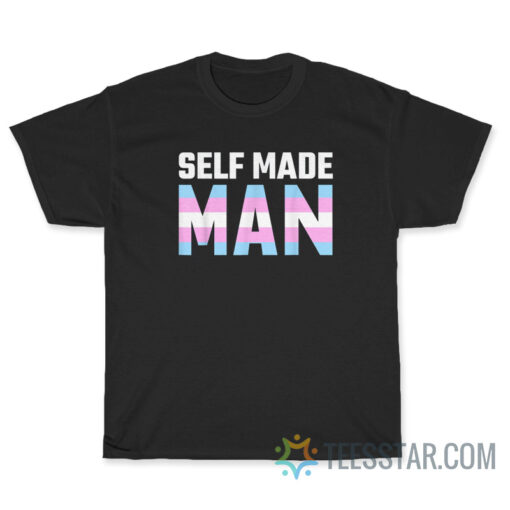 Self Made Man LGBT Pride Flag T-Shirt