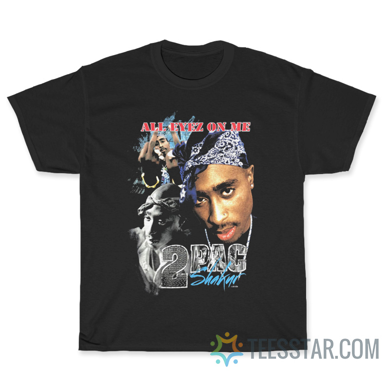 t shirt tupac all eyez on me
