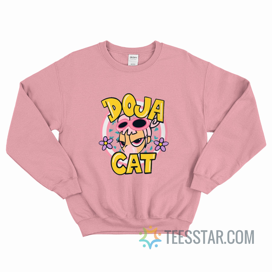 Cute Doja Cat Hot Pink Sweatshirt