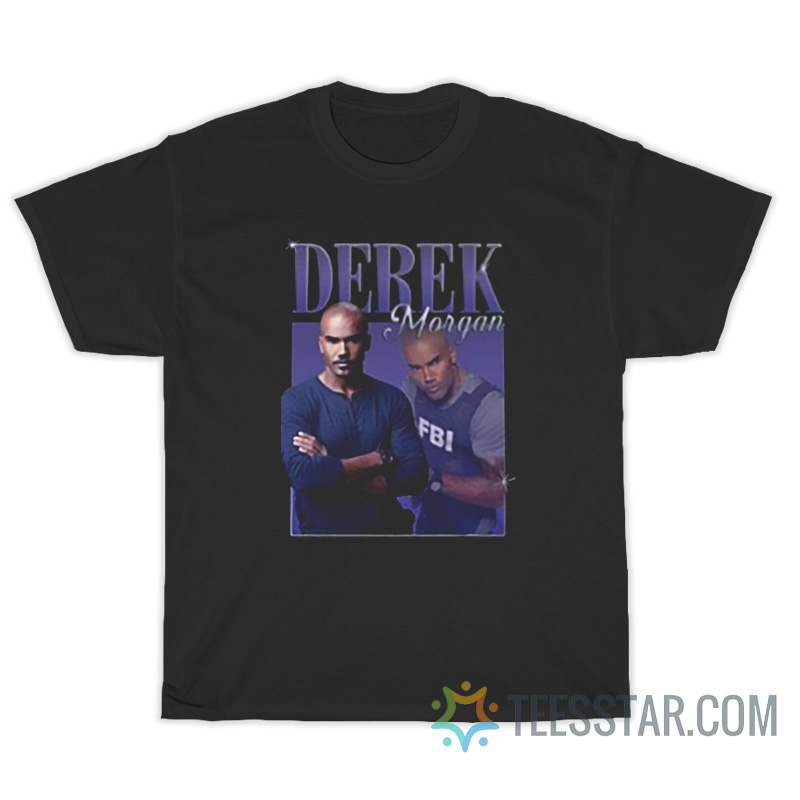 Vintage Derek Morgan FBI Criminal Minds T-Shirt