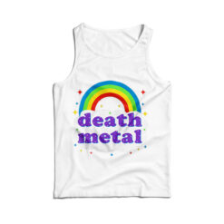 Death Metal Rainbow Tank Top