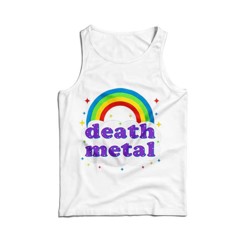 Death Metal Rainbow Tank Top