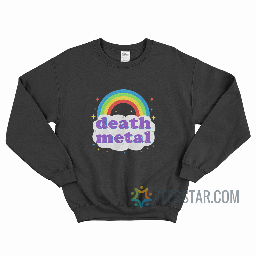 Death Metal Rainbow Sweatshirt